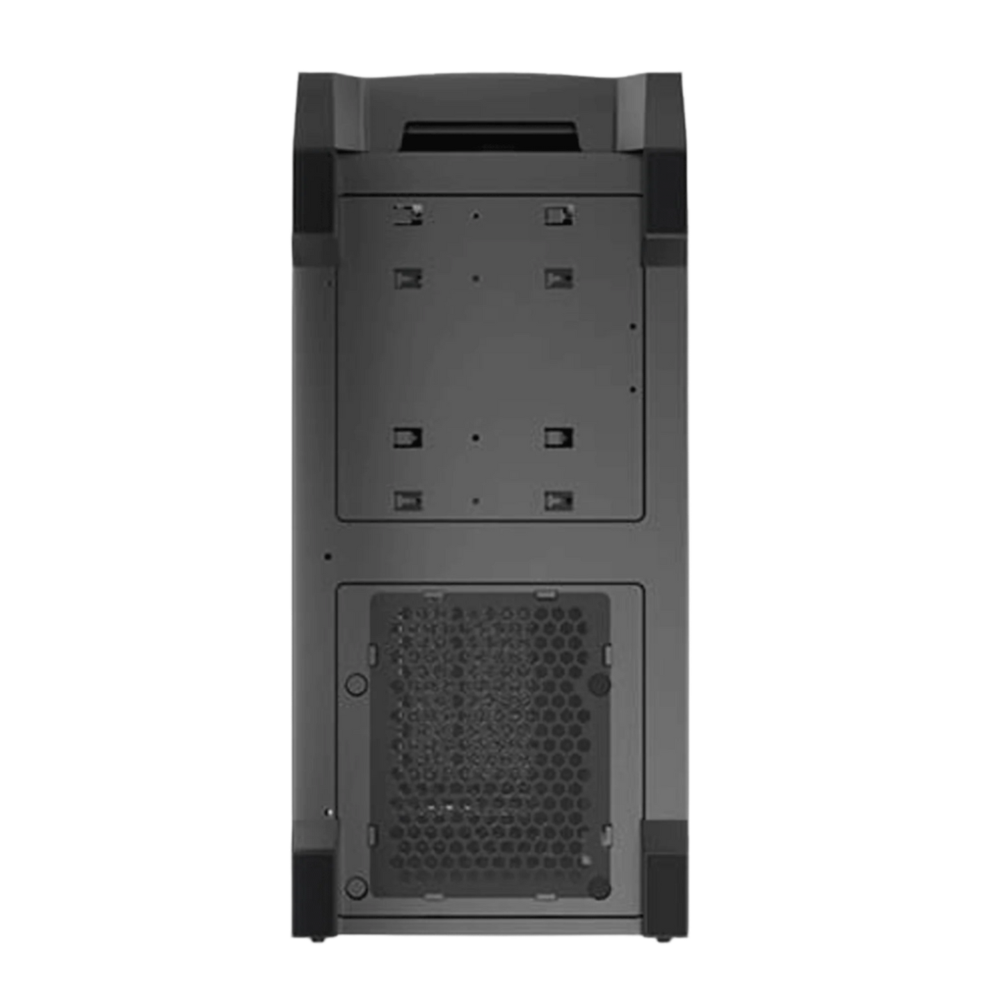 ANTEC AX90 MID TOWER CASE W/ TEMPERED GLASS SIDE PANEL, 4 RGB FANS (BLACK)