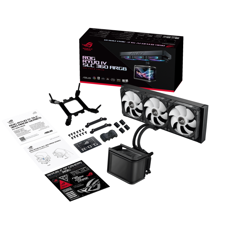 ASUS ROG RYUO IV SLC 360 ARGB LIQUID CPU COOLER