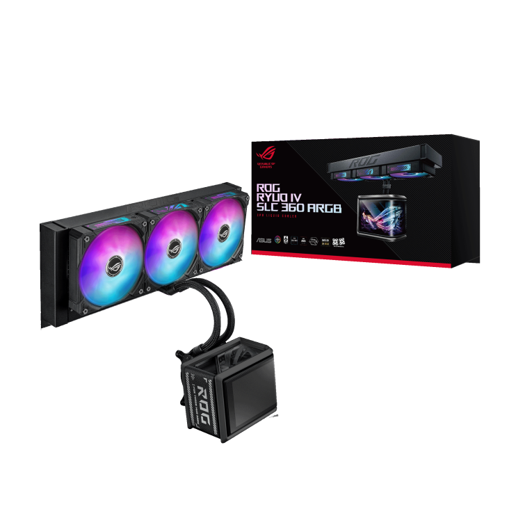 ASUS ROG RYUO IV SLC 360 ARGB LIQUID CPU COOLER