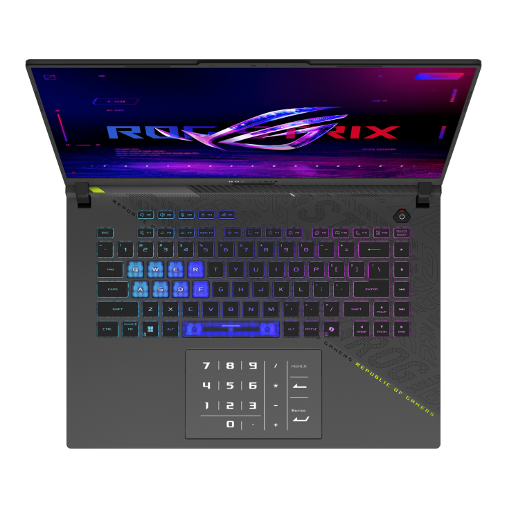 ASUS G614PR-RV054WSM R9-8940HX/16GB/1TB NVME/5070TI 12GB/16 165HZ/W11H/OFC24H+365BASIC (GRY)