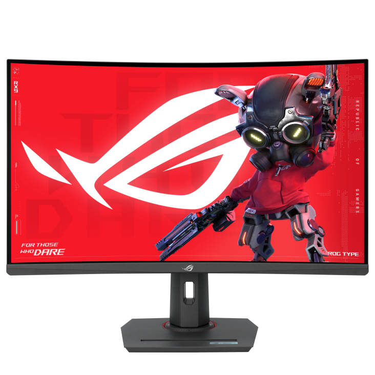 ASUS ROG STRIX XG32WCS 31.5" QHD CURVED GAMING MONITOR 180HZ 1MS WLMNT (DP, HDMI, USB-C)