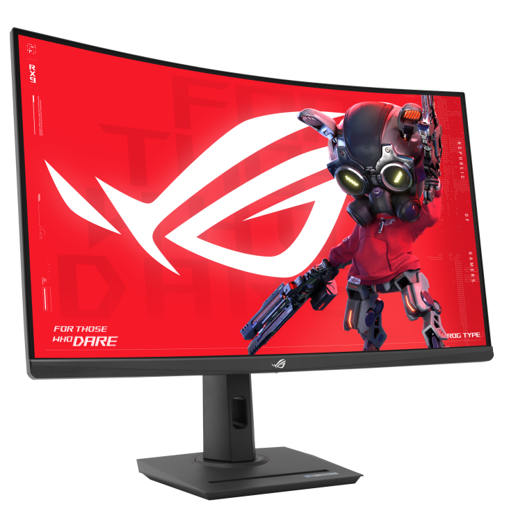 ASUS ROG STRIX XG32WCS-J 31.5" QHD CURVED GAMING MONITOR 180HZ 1MS WLMNT (DP, HDMI, USB-C)