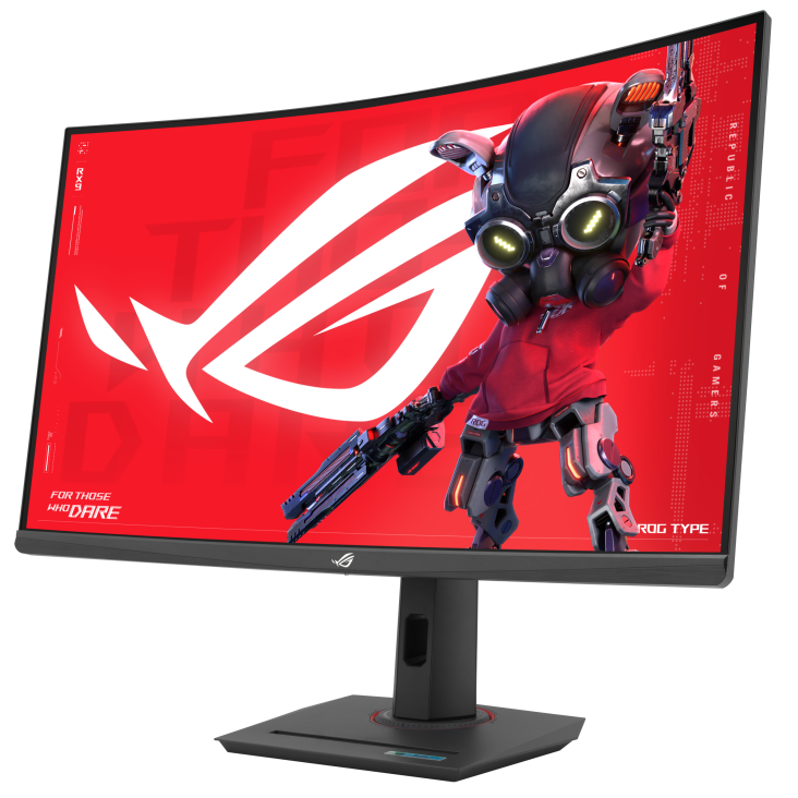 ASUS ROG STRIX XG32WCS 31.5" QHD CURVED GAMING MONITOR 180HZ 1MS WLMNT (DP, HDMI, USB-C)