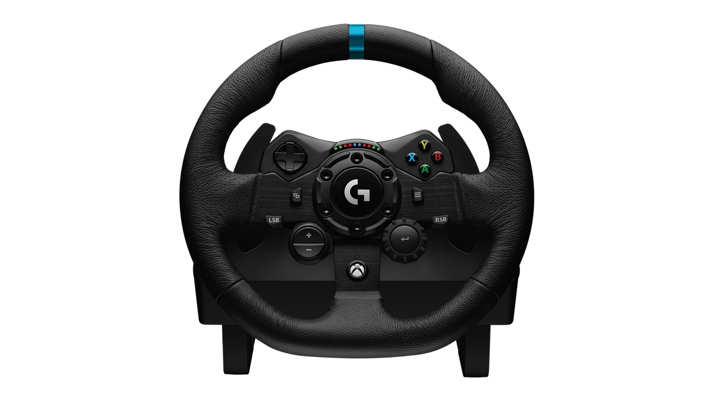LOGITECH G923 RACING WHEEL AND PEDALS