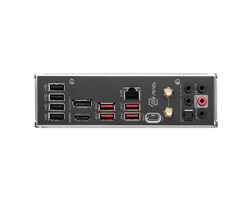 MSI MAG B760 TOMAHAWK WIFI 4DDR5 3XM.2 MOTHERBOARD (HDMI, DP) WIFI+BT