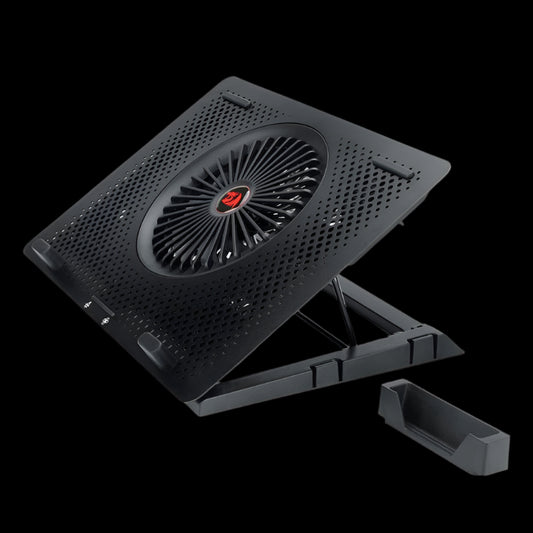 REDRAGON IVY RGB LAPTOP COOLER W/ ADJ HEIGHT BLACK (2USB PORT)