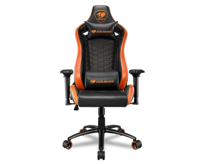 COUGAR OUTRIDER S GAMING CHAIR W/ HEADREST & LUMBAR CUSHION