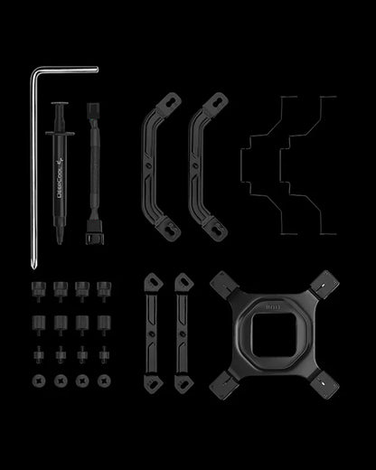 DEEPCOOL AK500 ZERO DARK CPU COOLER (BLACK)