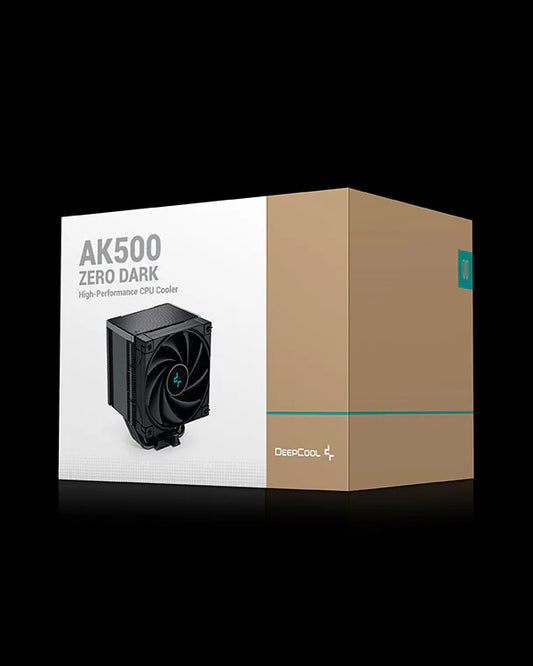 DEEPCOOL AK500 ZERO DARK CPU COOLER (BLACK)