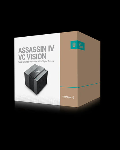 DEEPCOOL ASSASSIN IV VC VISION CPU COOLER (BLACK)