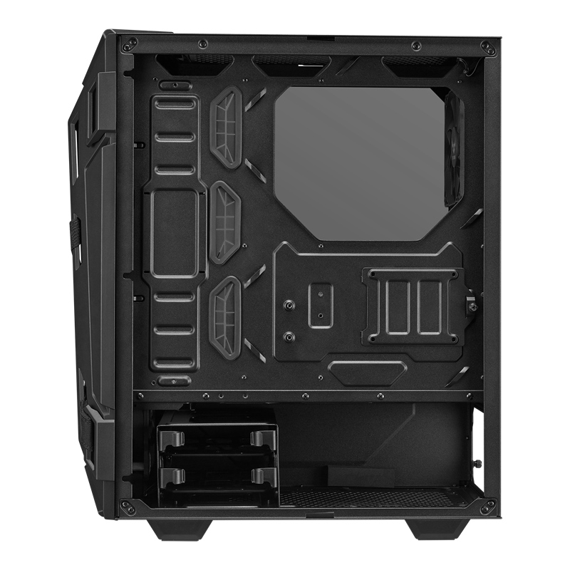 ASUS GT301 TUF GAMING MID TOWER CASE W/ TEMPERED SIDE (BLACK)
