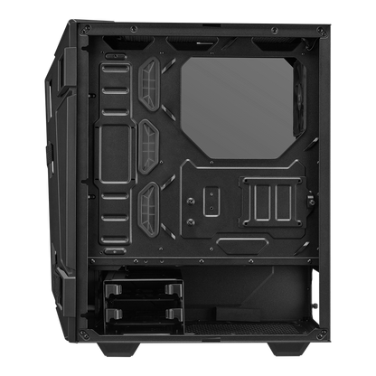 ASUS GT301 TUF GAMING MID TOWER CASE W/ TEMPERED SIDE (BLACK)