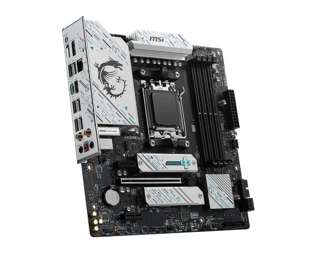 MSI B650M GAMING PLUS WIFI 4DDR5 2XM.2 MOTHERBOARD (HDMI, DP) WIFI+BT