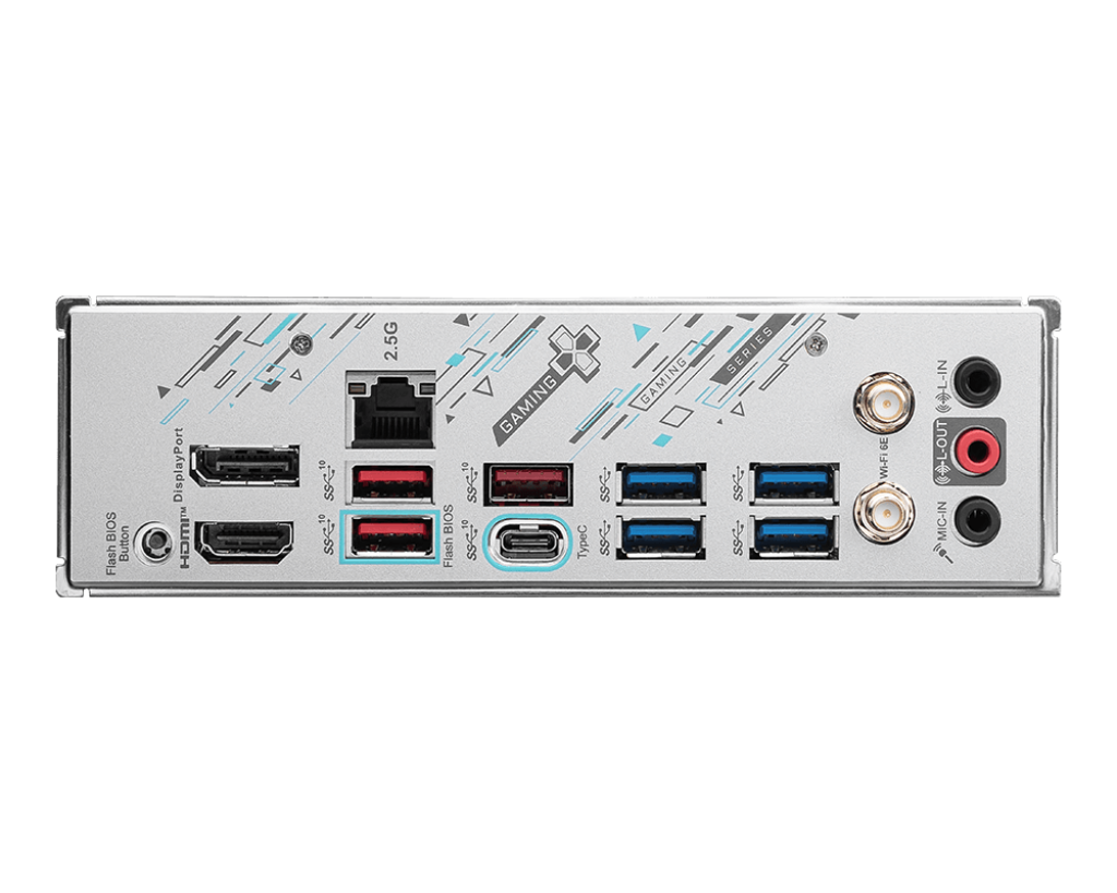 MSI B650M GAMING PLUS WIFI 4DDR5 2XM.2 MOTHERBOARD (HDMI, DP) WIFI+BT
