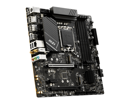 MSI PRO B760M-A WIFI 4DDR4 2XM.2 MOTHERBOARD (2XHDMI, 2XDP) WIFI+BT