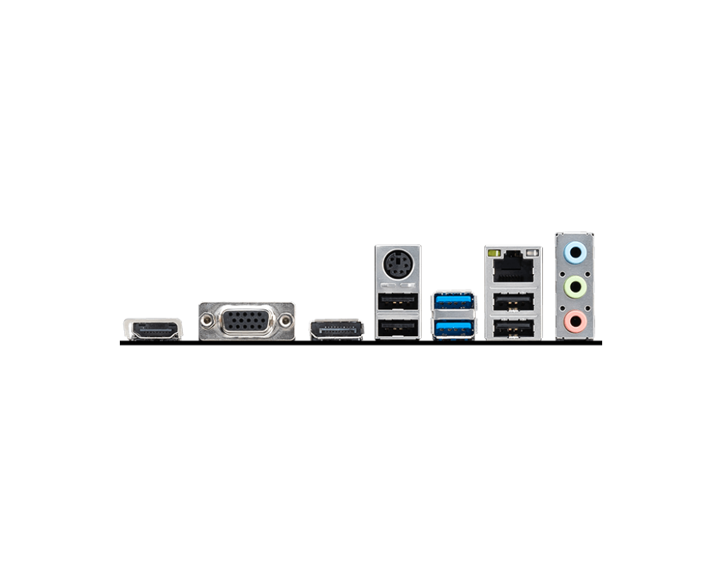 MSI PRO H610M-G WIFI 2DDR4 M.2 MOTHERBOARD (DB15, HDMI, DP) WIFI+BT
