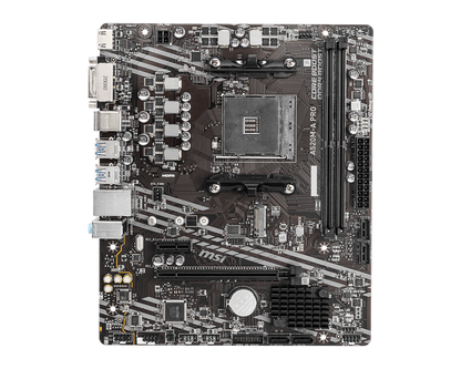 MSI A520M-A PRO 2DDR4 M.2 MOTHERBOARD (DVI, HDMI)