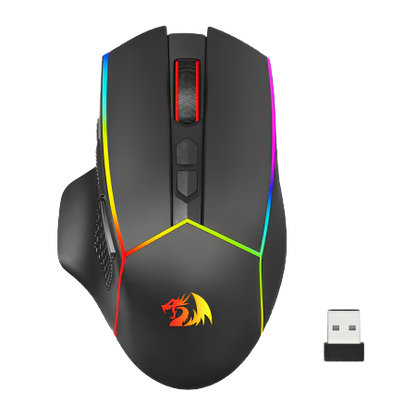 REDRAGON AXE PRO RGB TRI-MODE WIRELESS GAMING MOUSE
