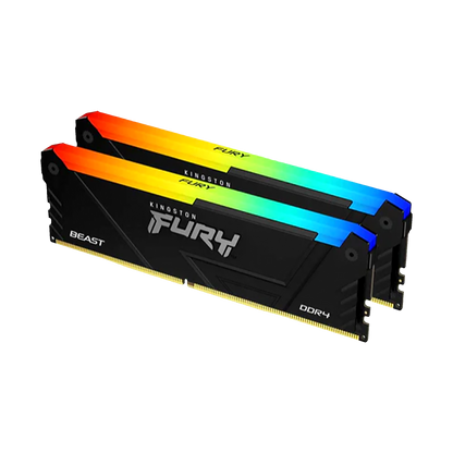 16GB (2X8GB) DDR4-3200 (KF432C16BB2AK2/16) KINGSTON FURY BEAST RGB