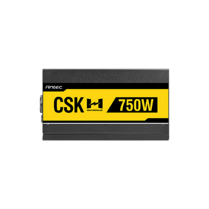 ANTEC CSK 750H 750W 1X120MM FAN, 8SATA, 8PIN PCIE, ACTIVE PFC, 80PLUS BRONZE