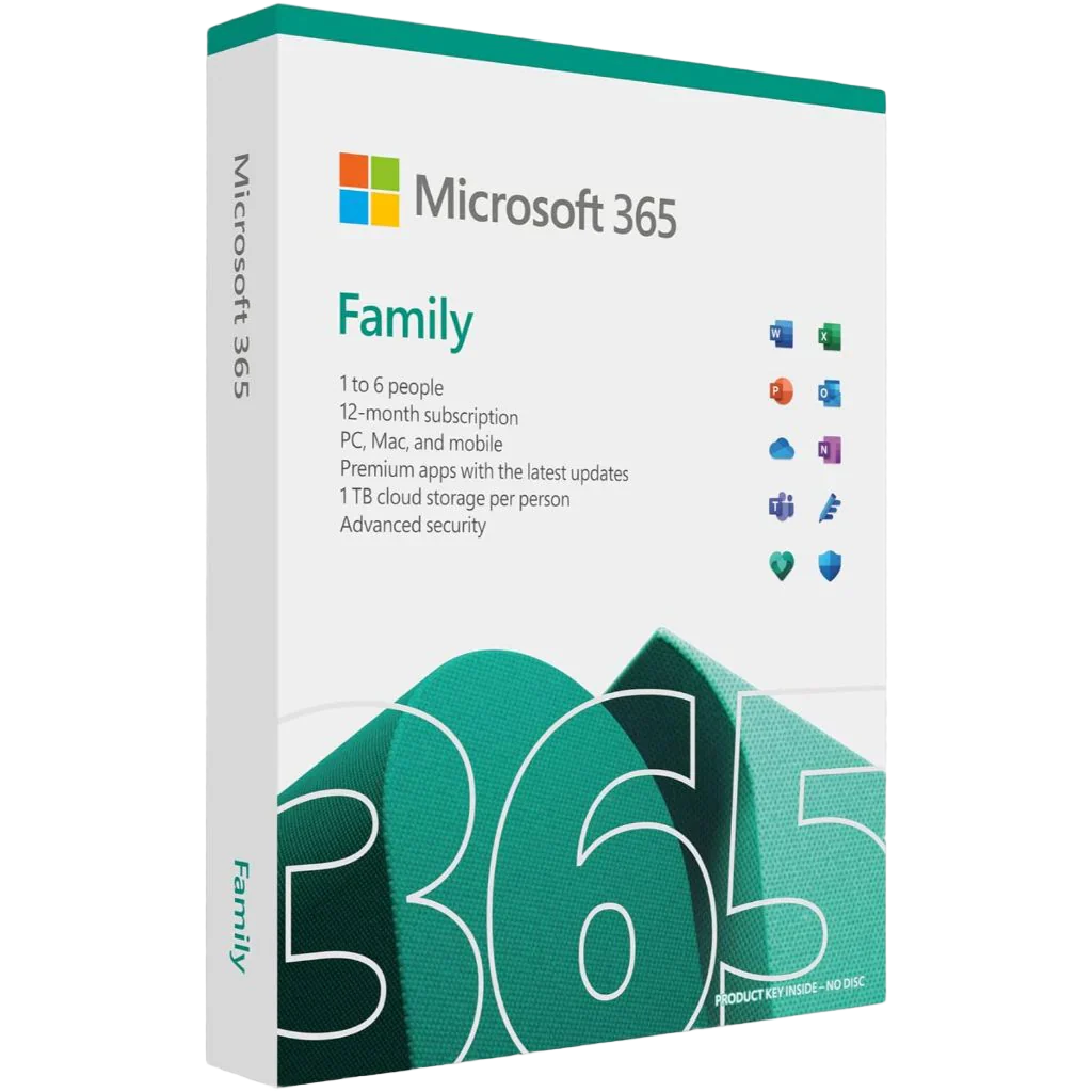 MS (PKC) M365 FAMILY APAC ENG SUBSCRIPTION 1YR