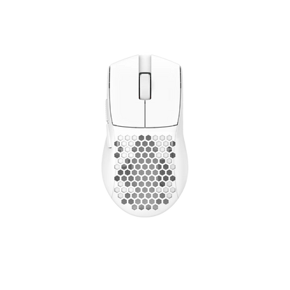 REDRAGON ASTROLABE LITE TRI-MODE HONEYCOMB GAMING MOUSE (WHITE)