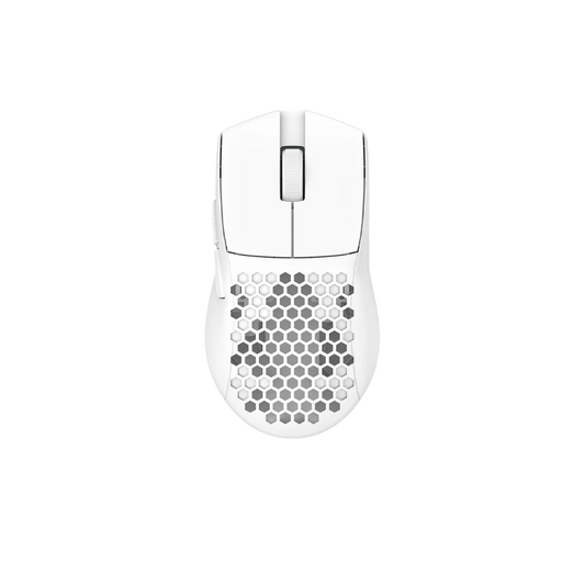 REDRAGON ASTROLABE LITE TRI-MODE HONEYCOMB GAMING MOUSE (WHITE)