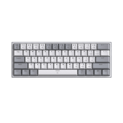 REDRAGON FIZZ RGB WIRED 60% MECHANICAL GAMING KEYBOARD (RED SWITCH/SWAPPBL)