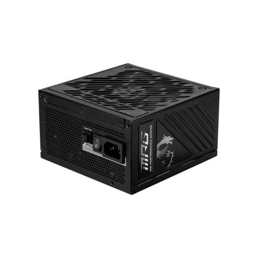 MSI MPG A1250GS PCIE5 1250W 1X135MM FAN, 8SATA, 3PCIE, ACTIVE PFC, MODULAR, 80PLUS PLATINUM