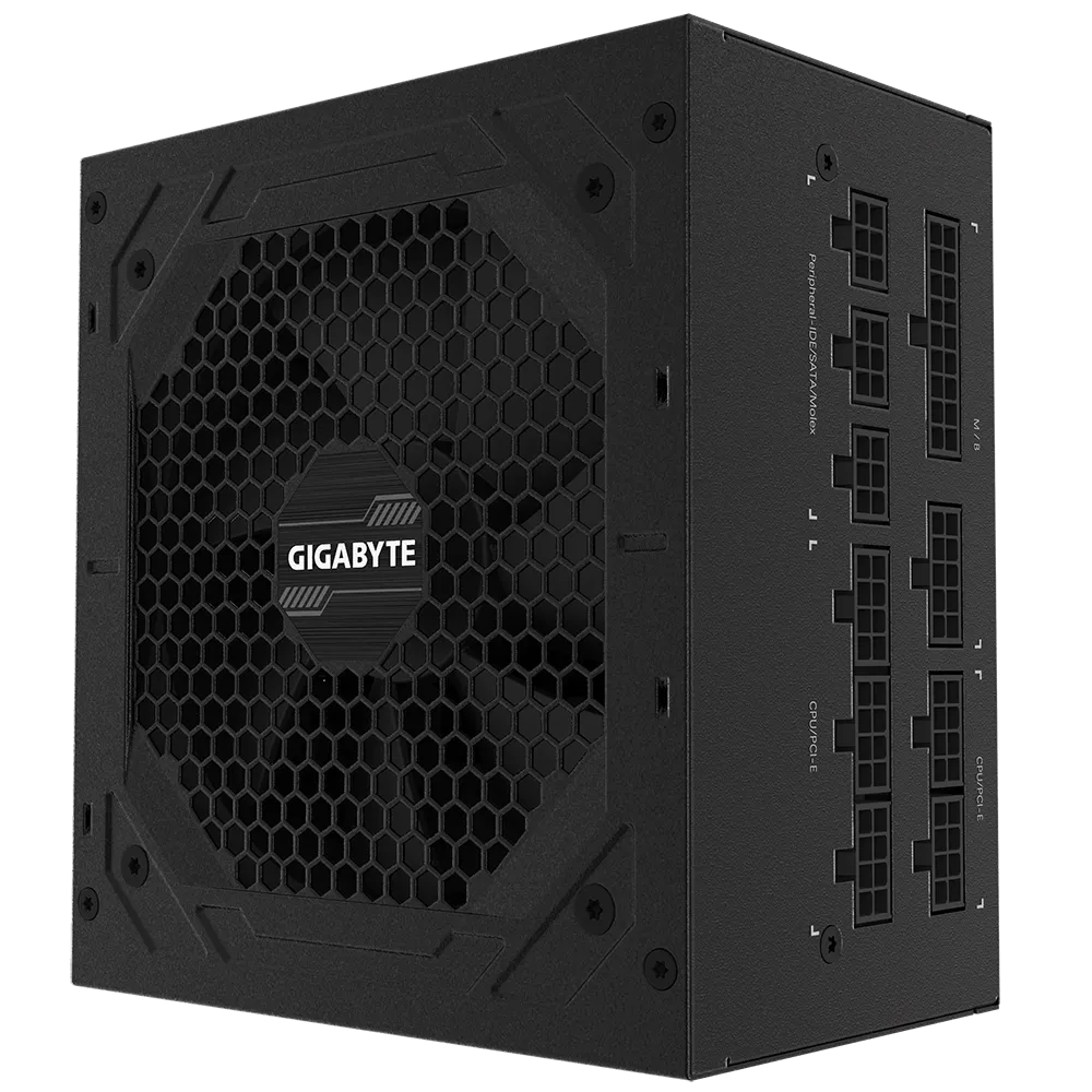 GIGABYTE UD750GM 750W 1X120MM FAN, 8SATA, 4PCIE, ACTIVE PFC, MODULAR, 80-PLUS GOLD