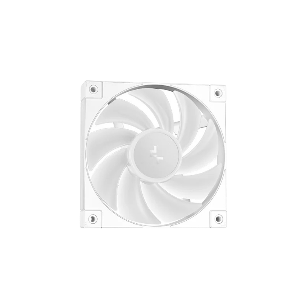 DEEPCOOL MYSTIQUE 240MM AIO ARGB LIQUID CPU COOLER W/ LCD SCREEN (WHITE