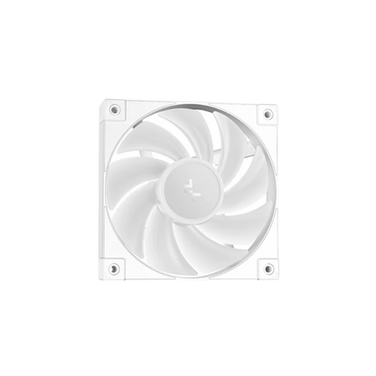 DEEPCOOL MYSTIQUE 240MM AIO ARGB LIQUID CPU COOLER W/ LCD SCREEN (WHITE