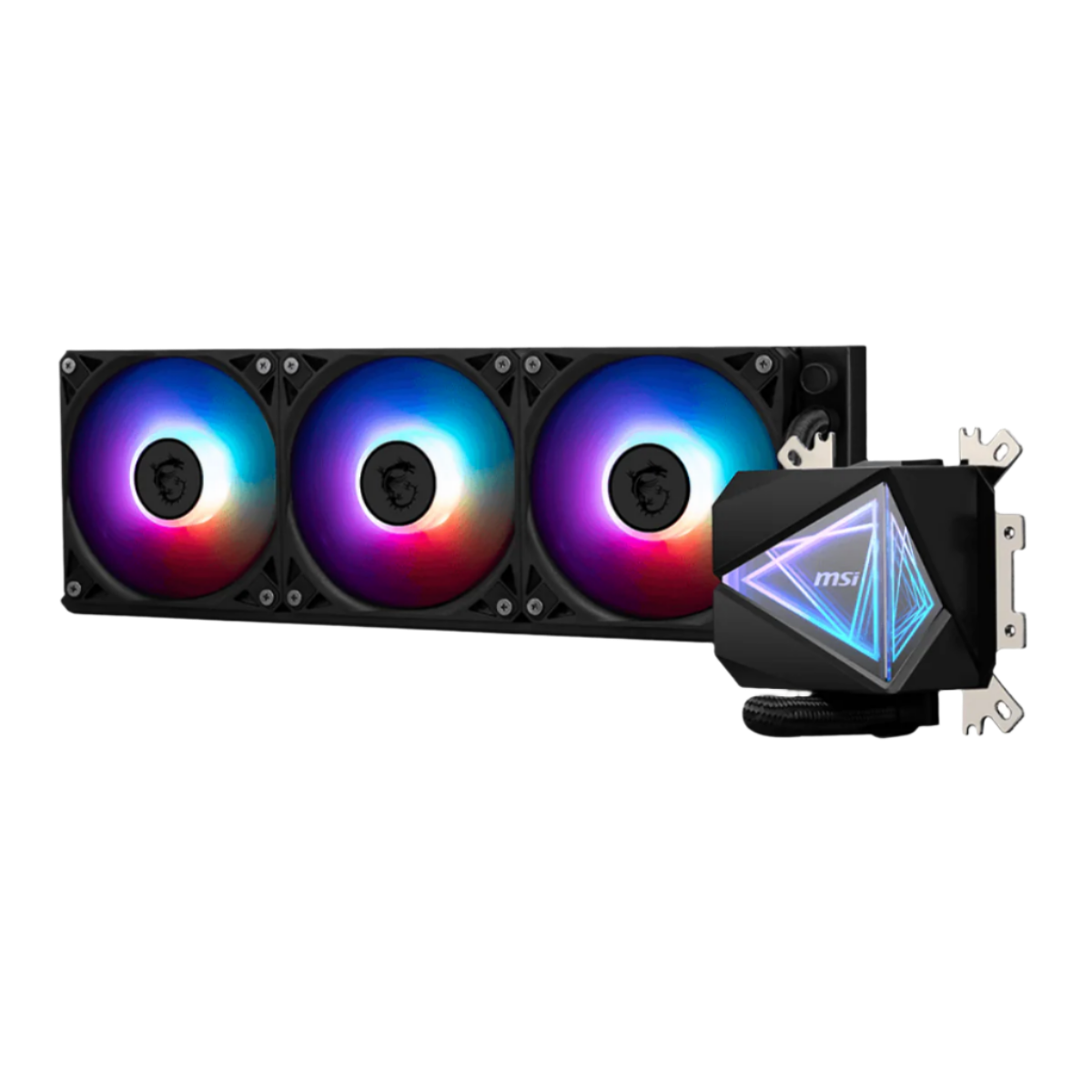 MSI MAG CORELIQUID I360 3X120MM FAN/120X120X25MM ARGB LIQUID CPU COOLER BLACK