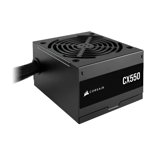 CORSAIR CX550 ATX 550W, 1X120MM FAN, 3SATA, 80PLUS-BRONZE