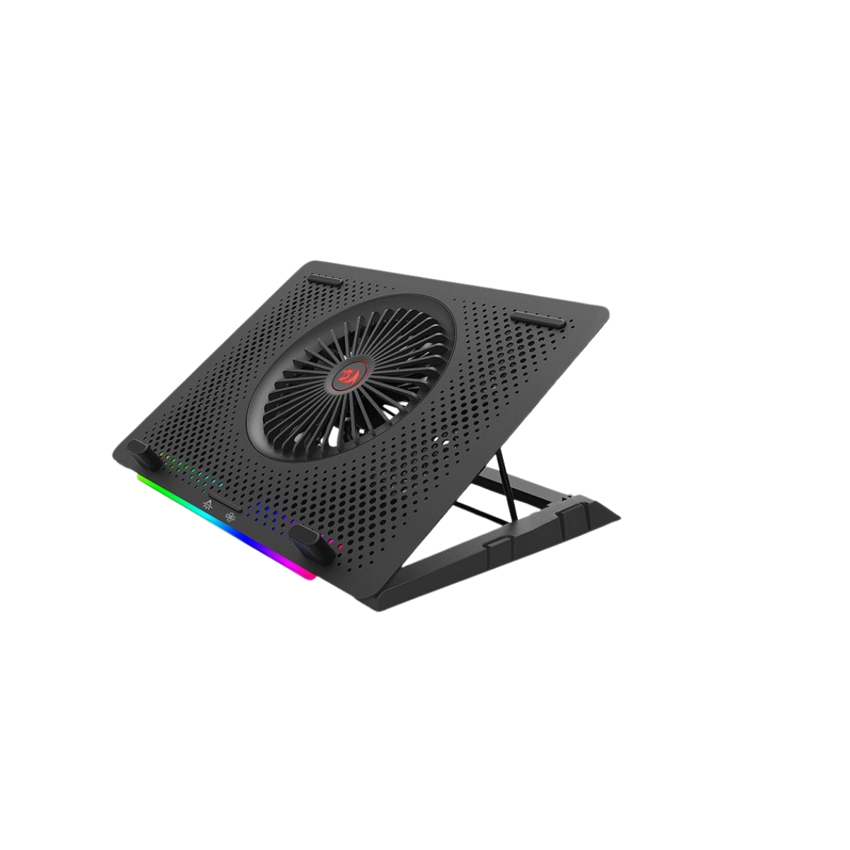 REDRAGON IVY RGB LAPTOP COOLER W/ ADJ HEIGHT BLACK (2USB PORT)
