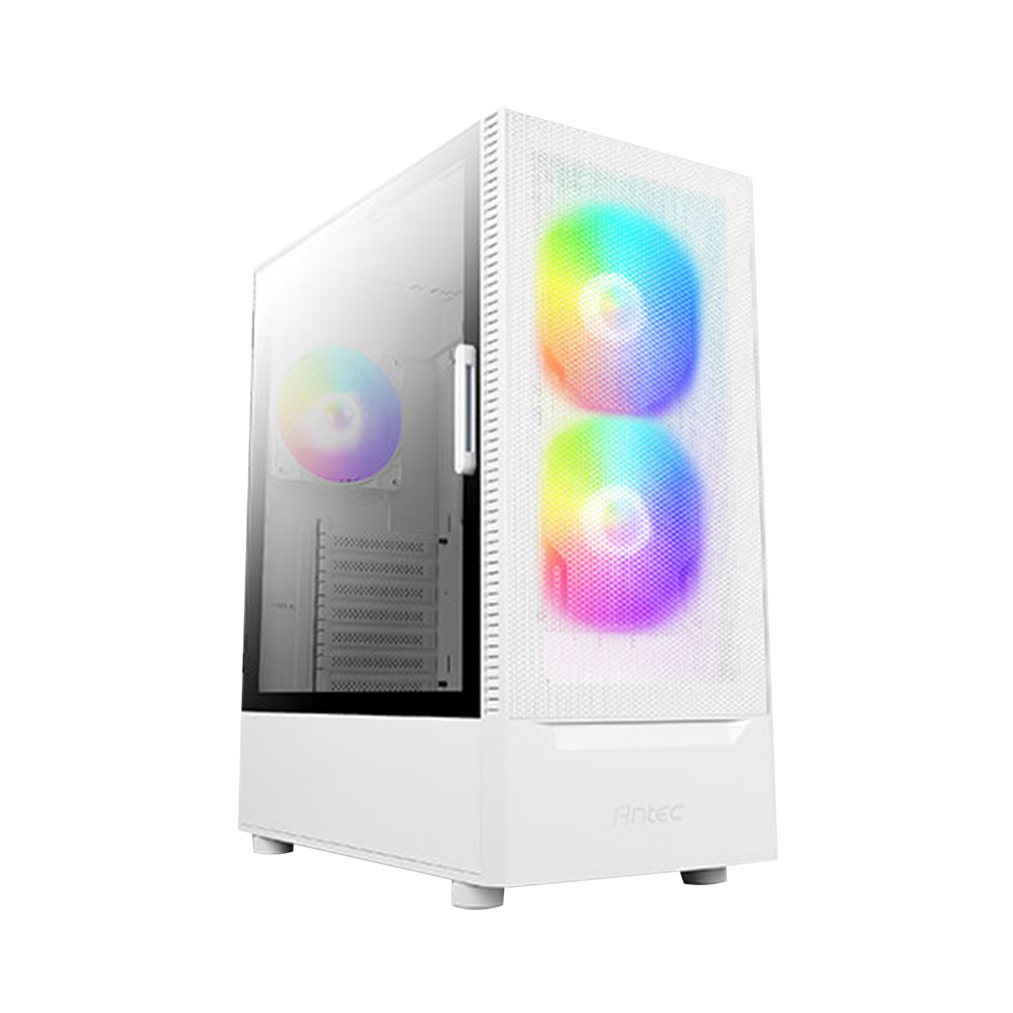 ANTEC NX410 MID TOWER CASE W/ TEMPERED GLASS SIDE PANEL, 3 ARGB FANS