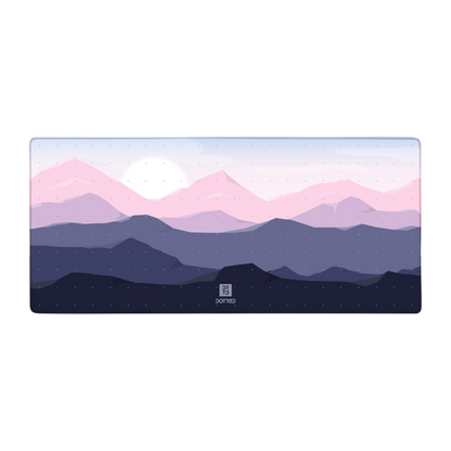 DOTTED MOUNTAIN RIDGE 900X400MM DESK MAT (4MM)