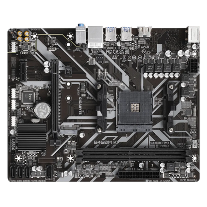GIGABYTE B450M-K 2DDR4 M.2 MOTHERBOARD (HDMI)