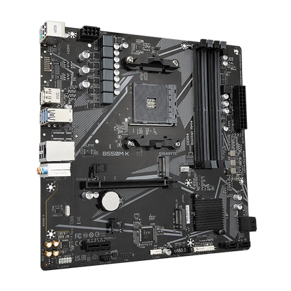 GIGABYTE GA-B550M-K 4DDR4 2XM.2 MOTHERBOARD (HDMI,DP)
