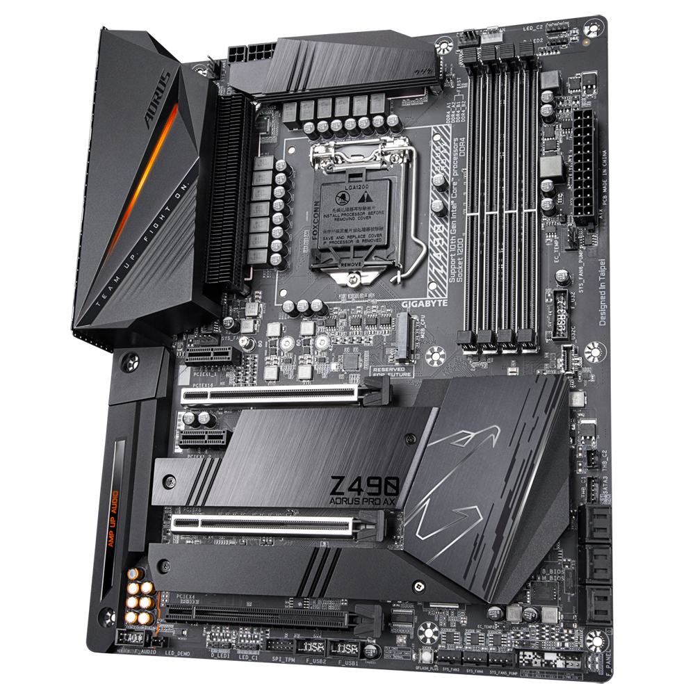 GIGABYTE Z490 AORUS PRO AX 4DDR4 2XM.2 MOTHERBOARD (HDMI) WIFI+BT