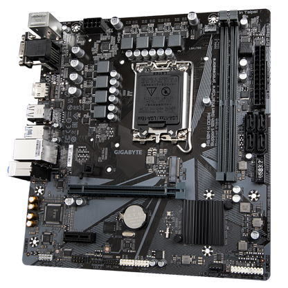 GIGABYTE H610M-H 2DDR4 M.2 MOTHERBOARD (DB15, HDMI)