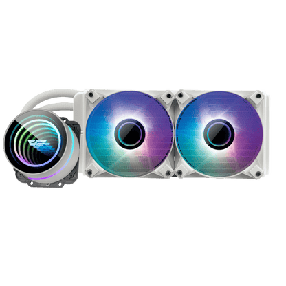 DARKFLASH TWISTER DX240 V2.6 ARGB AIO 240MM LIQUID CPU COOLER (LGA1700 READY)