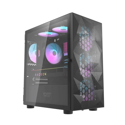 DARKFLASH DLM21 MICRO ATX CASE W/ TEMPERED WINDOW