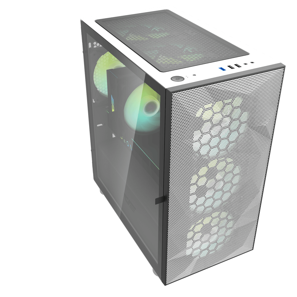 DARKFLASH DLM21 MICRO ATX CASE W/ TEMPERED WINDOW