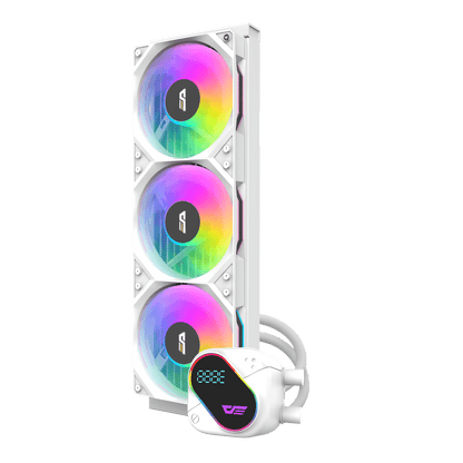 DARKFLASH EXPLORE DO360 ARGB AIO 360MM LIQUID CPU COOLER W/ DIGITAL DISPLAY