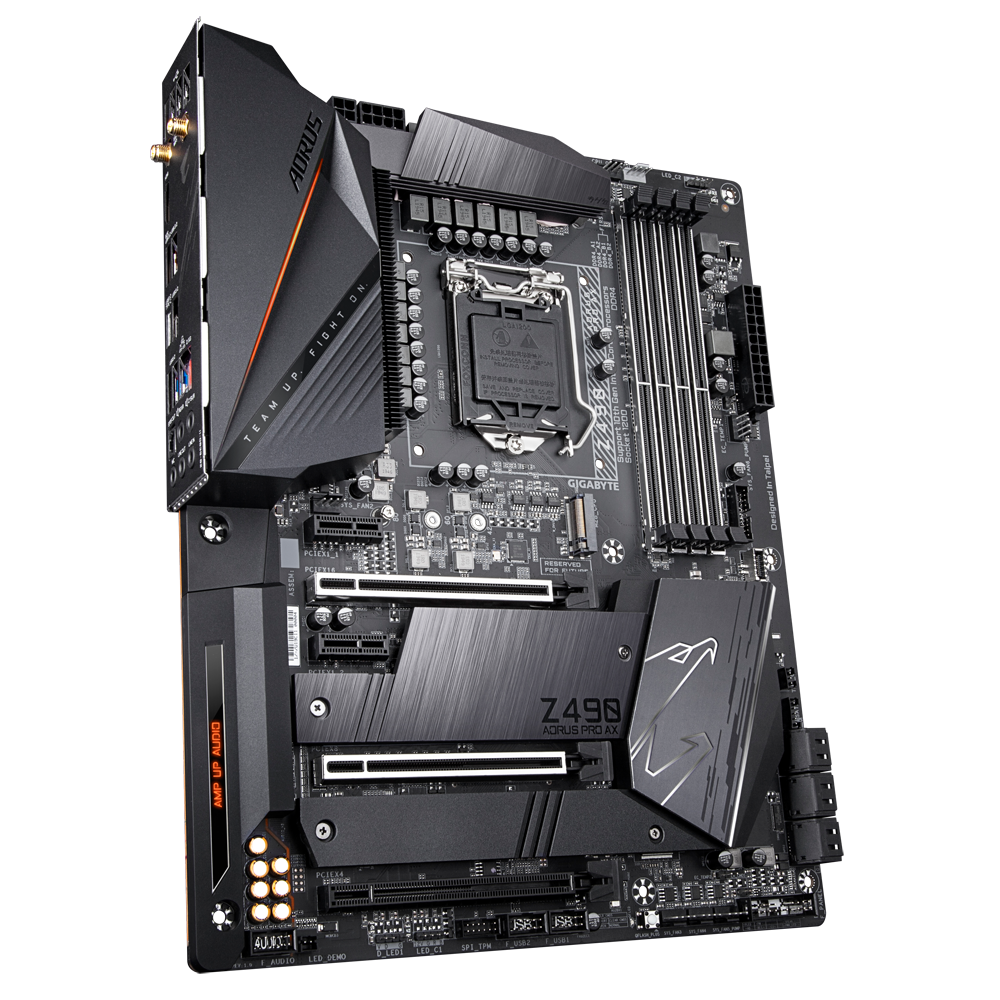 GIGABYTE Z490 AORUS PRO AX 4DDR4 2XM.2 MOTHERBOARD (HDMI) WIFI+BT