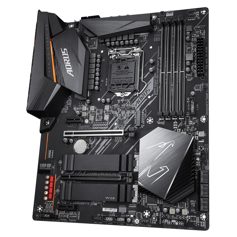 GIGABYTE Z490 AORUS ELITE AC 4DDR4 2XM.2 MOTHERBOARD (HDMI) WIFI+BT