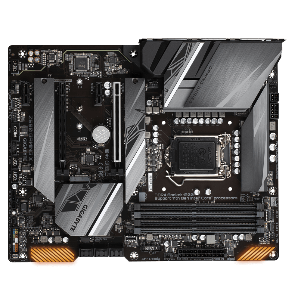 GIGABYTE Z590 GAMING X 4DDR4 3XM.2 MOTHERBOARD (DP)