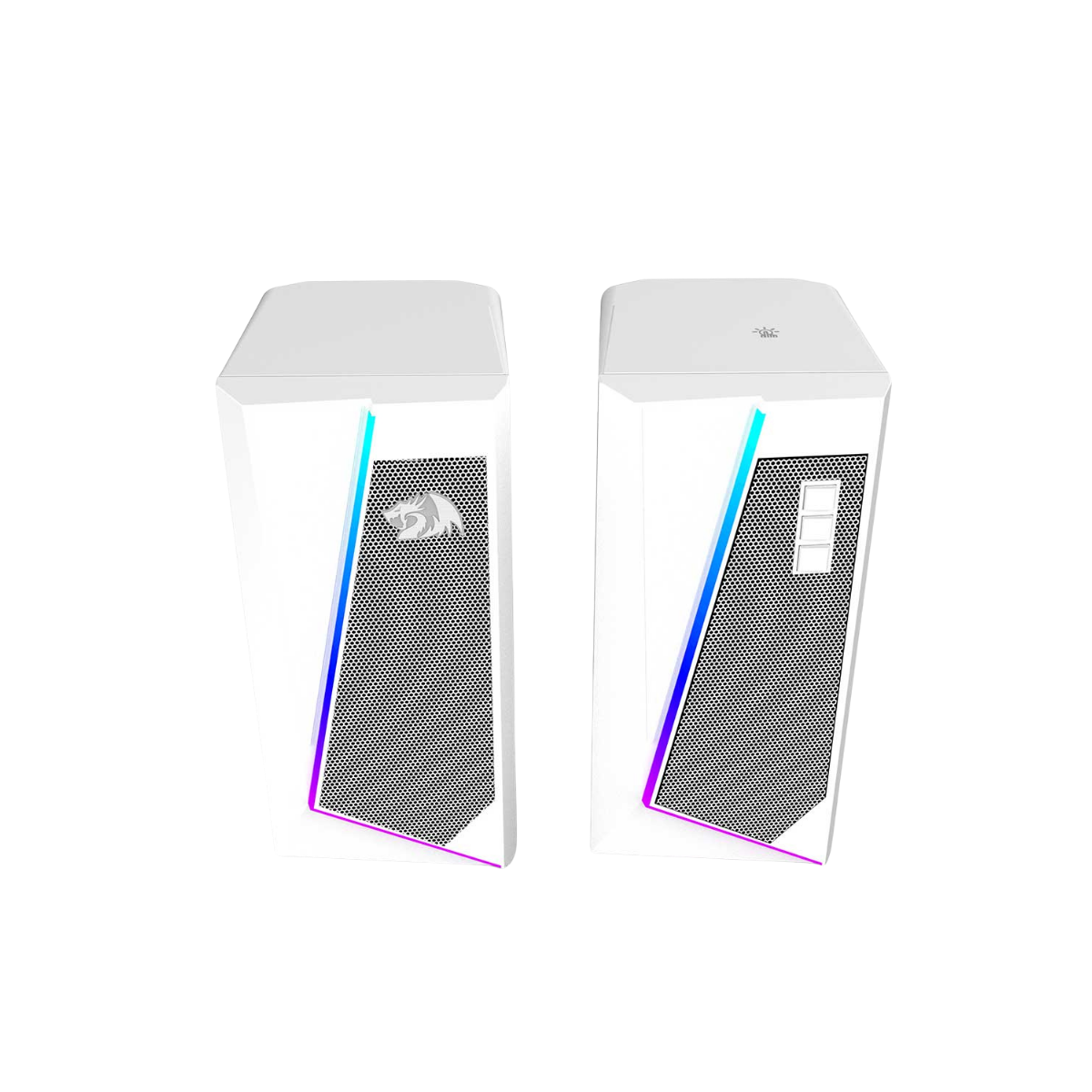 REDRAGON ANVIL 2.0CH PC RGB GAMING SPEAKER (WHITE)