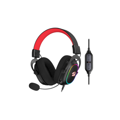 REDRAGON ZEUS-X RGB GAMING HEADSET (BLACK)
